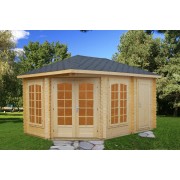 Palmako Pavilion Melanie 10.7m2 Corner Summerhouses